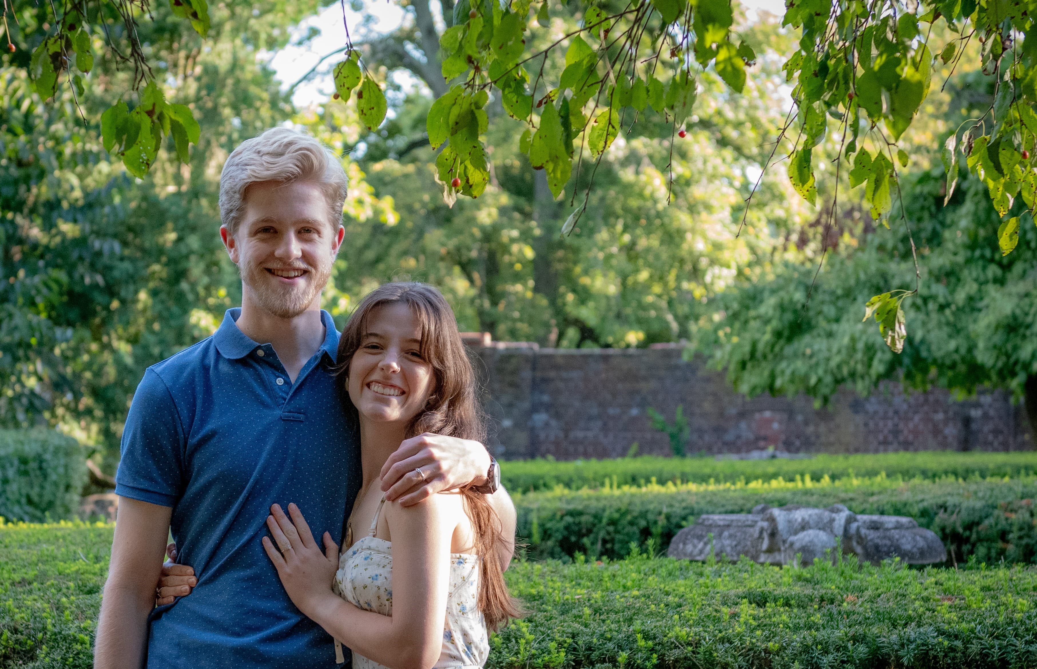 Standing couple